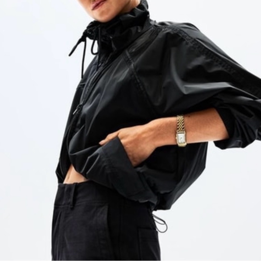 Athleta Black Bomber Jacket for Women